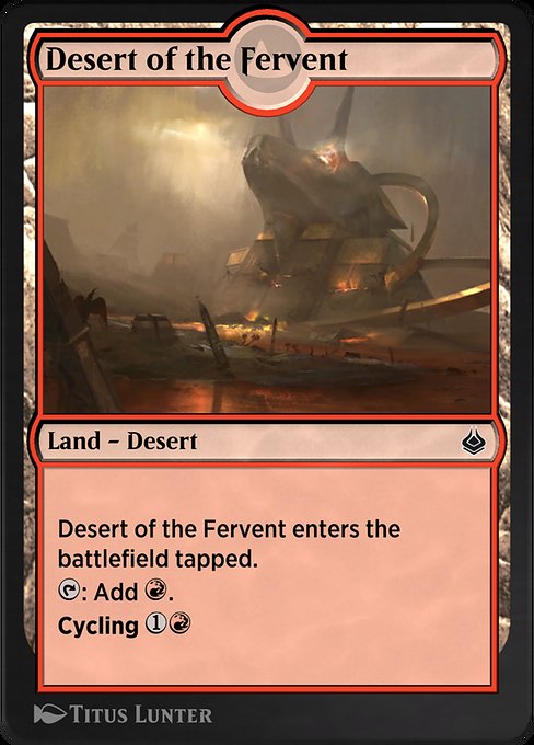 Desert of the Fervent from Amonkhet Remastered
