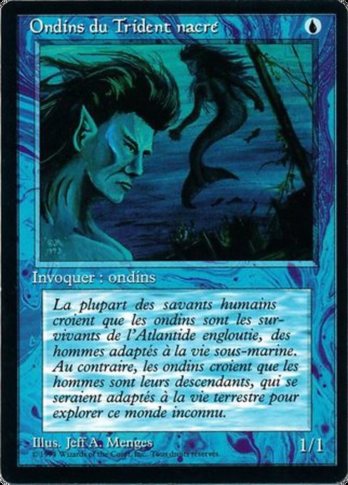 Merfolk of the Pearl Trident from Foreign Black Border