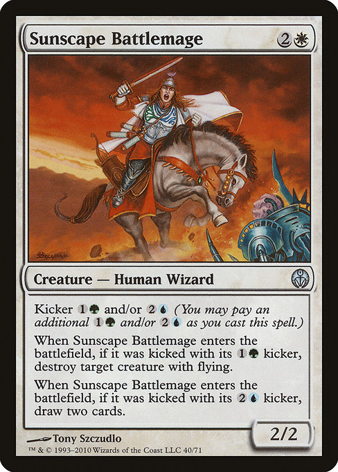 Sunscape Battlemage from Duel Decks: Phyrexia vs. the Coalition