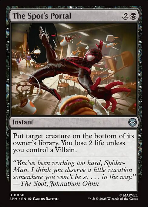 The Spot's Portal highlighted card art