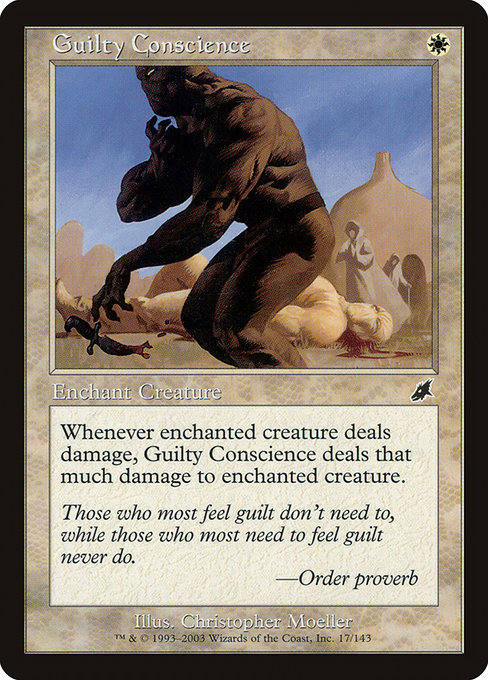 Guilty Conscience highlighted card art