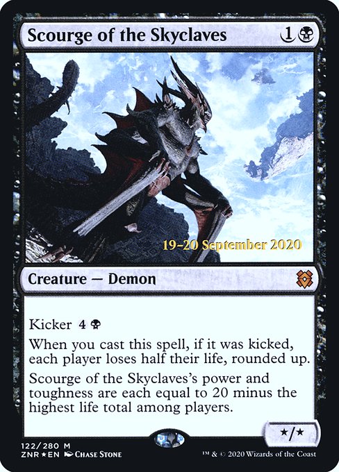 Scourge of the Skyclaves from Zendikar Rising Promos