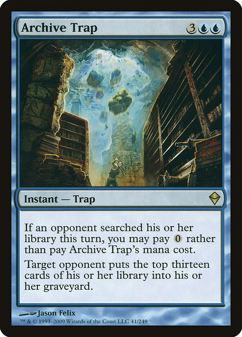 Archive Trap from Zendikar