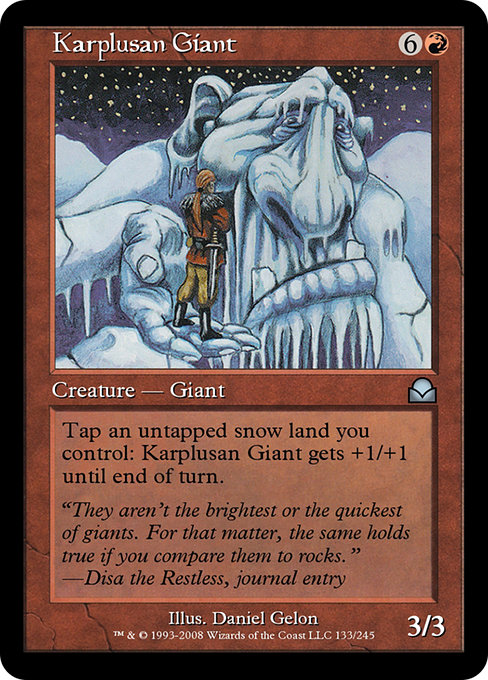 Karplusan Giant highlighted card art
