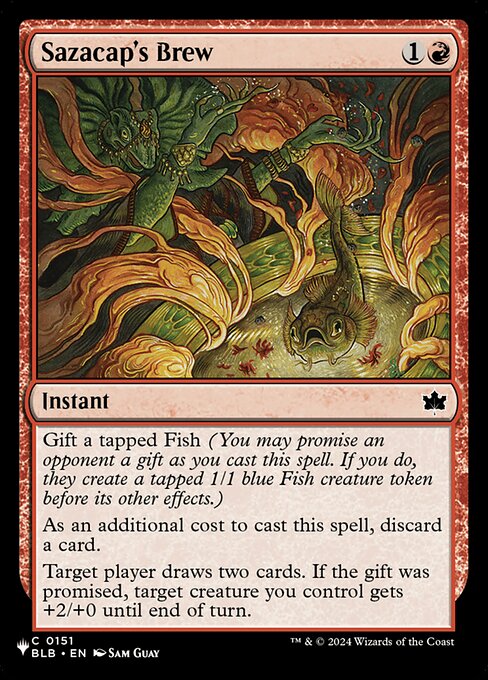 Sazacap's Brew from The List