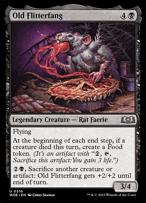 Old Flitterfang highlighted card art