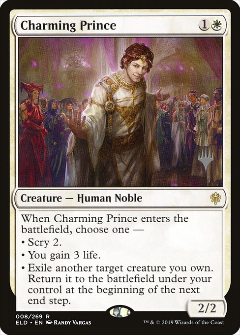 Charming Prince from Throne of Eldraine Promos