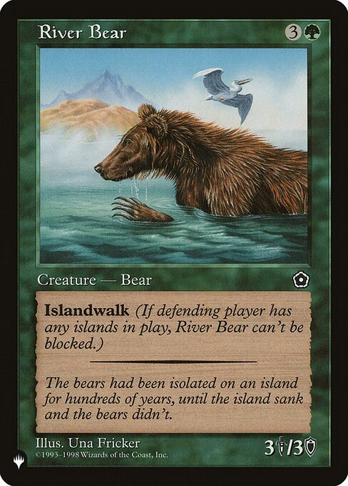 River Bear highlighted card art