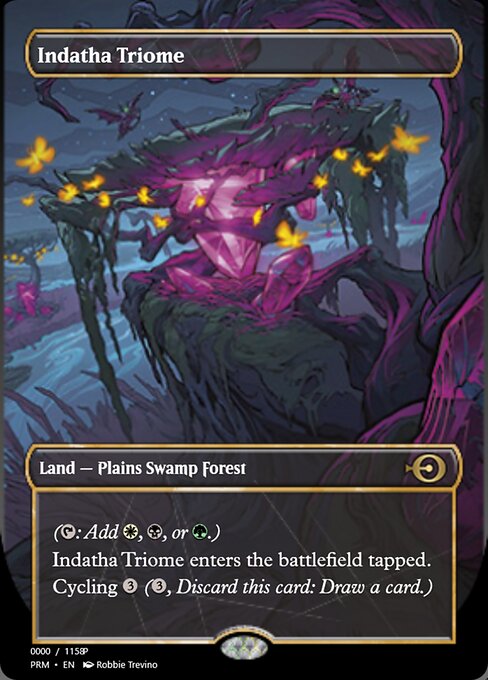 Indatha Triome highlighted card art