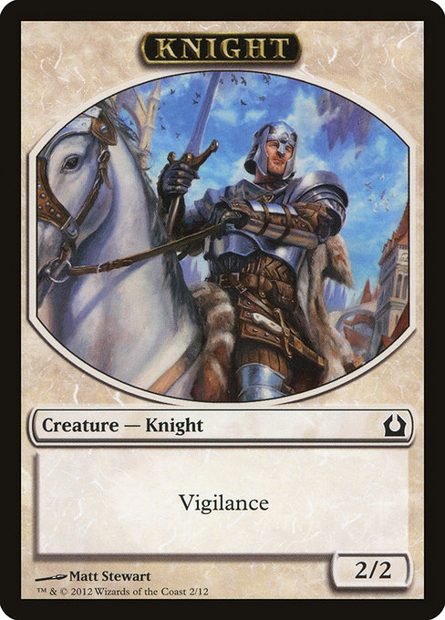 Knight from Return to Ravnica Tokens
