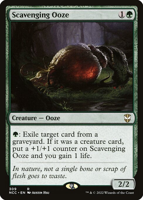 Scavenging Ooze from New Capenna Commander