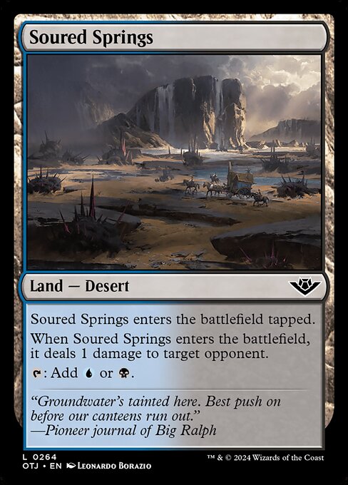 Soured Springs highlighted card art
