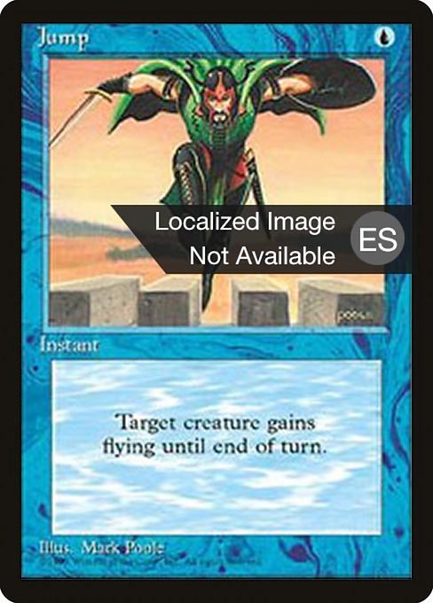 Jump from Fourth Edition Foreign Black Border