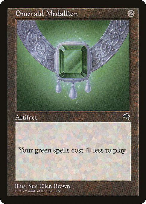 Emerald Medallion from Tempest