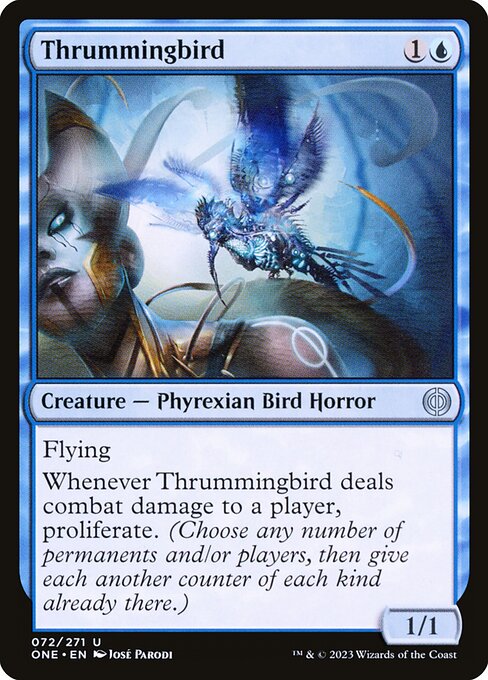 Thrummingbird from Phyrexia: All Will Be One