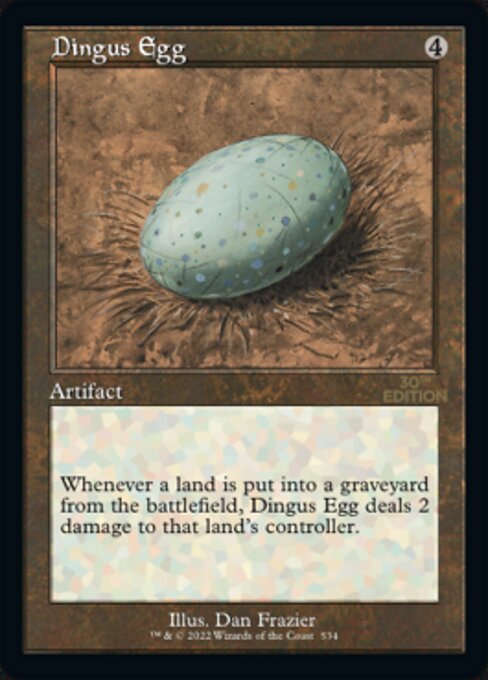 Dingus Egg highlighted card art