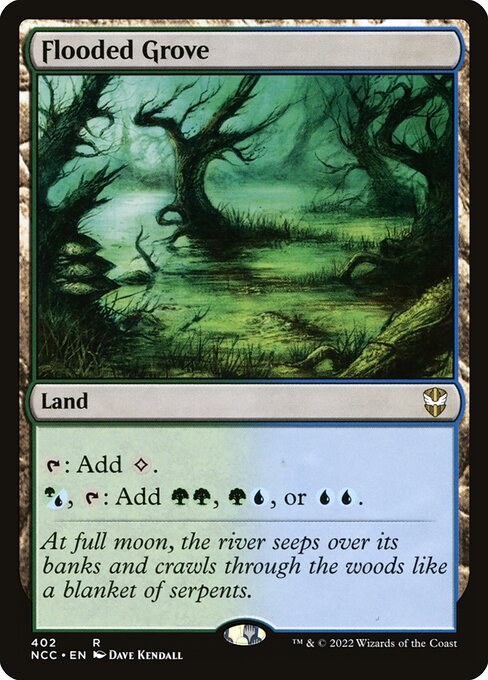 Flooded Grove from New Capenna Commander