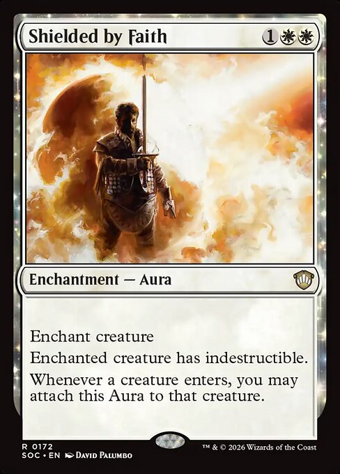 Shielded by Faith from Secrets of Strixhaven Commander