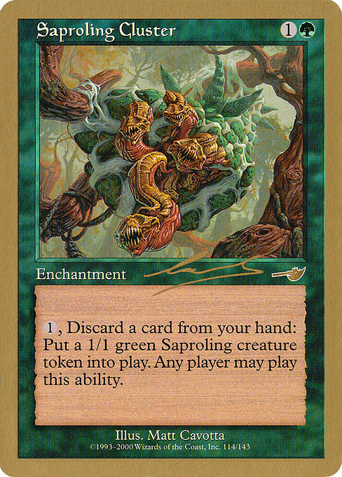 Saproling Cluster highlighted card art