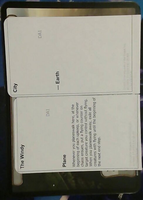 The Windy City from Black Lotus Unknown Planechase