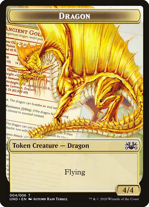 Dragon highlighted card art