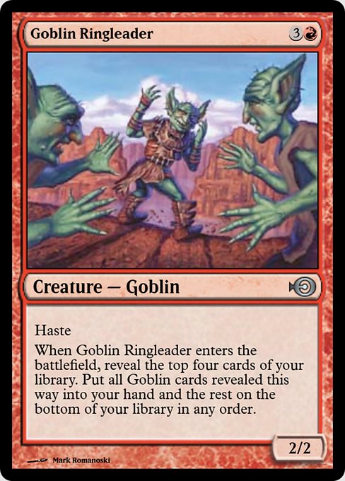 Goblin Ringleader from Magic Online Promos