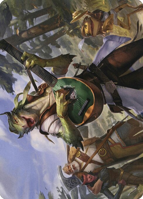 Wandering Troubadour // Wandering Troubadour from Adventures in the Forgotten Realms Art Series