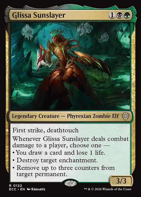 Glissa Sunslayer from Lorwyn Eclipsed Commander