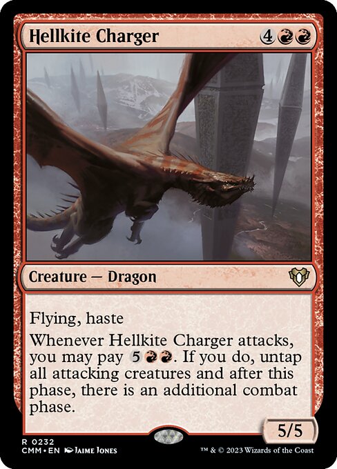Hellkite Charger highlighted card art