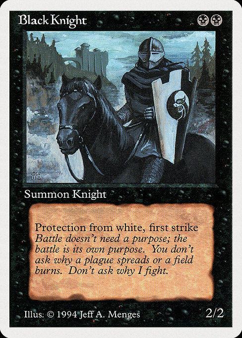 Black Knight from Summer Magic / Edgar