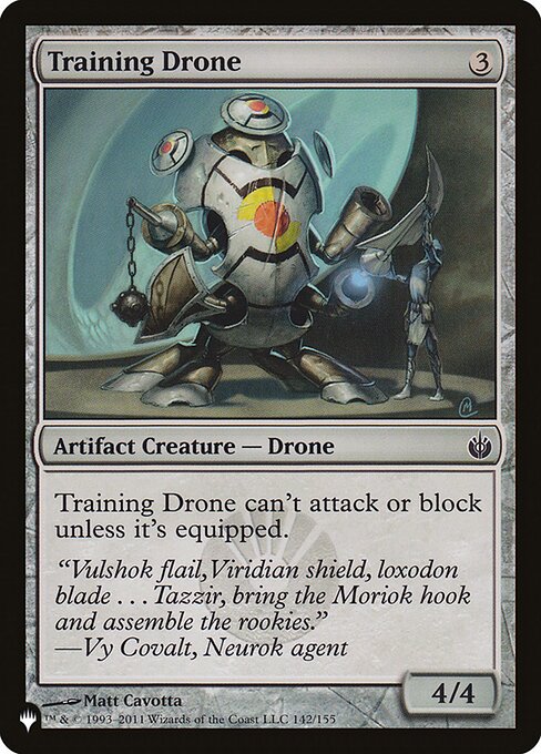 Training Drone highlighted card art