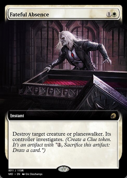 Fateful Absence highlighted card art