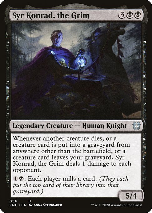 Syr Konrad, the Grim from Zendikar Rising Commander