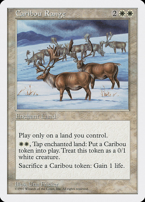 Caribou Range from Fifth Edition