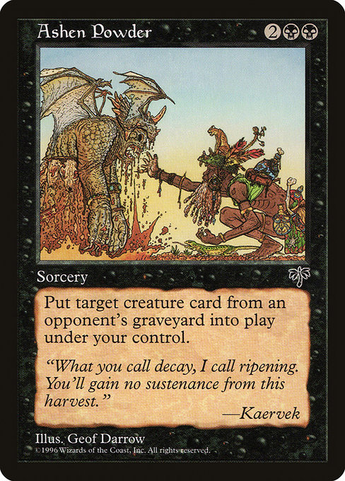 Ashen Powder from Mirage