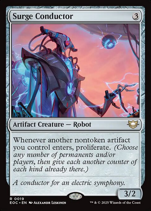 Surge Conductor highlighted card art