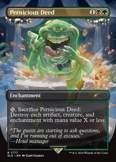 Pernicious Deed highlighted card art