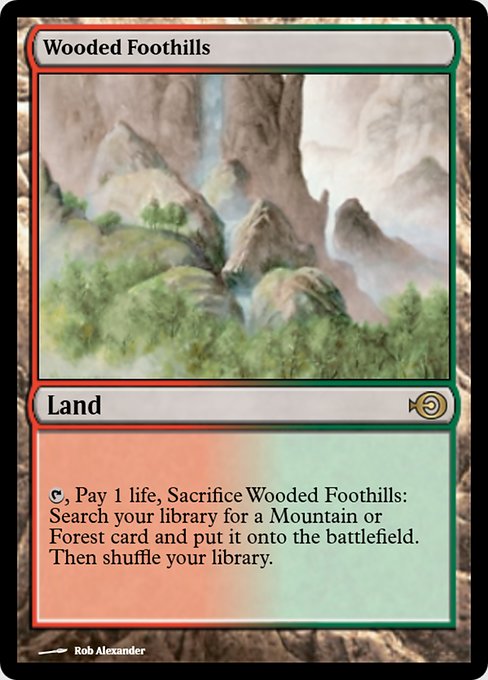 Wooded Foothills from Magic Online Promos