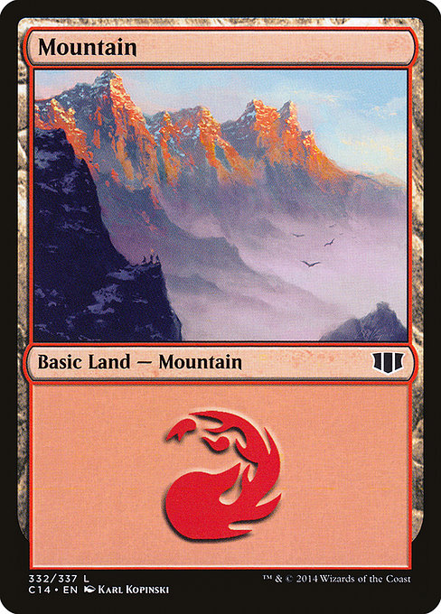 Mountain from Commander 2014