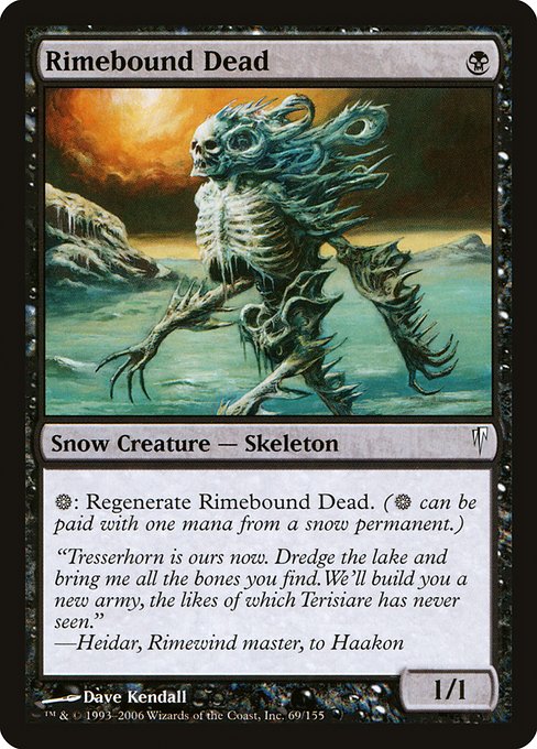 Rimebound Dead highlighted card art