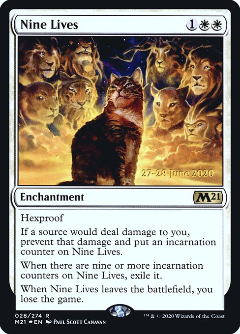 Nine Lives from Core Set 2021 Promos