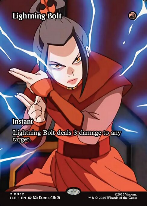 Lightning Bolt from Avatar: The Last Airbender Eternal