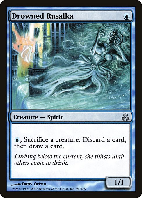 Drowned Rusalka highlighted card art