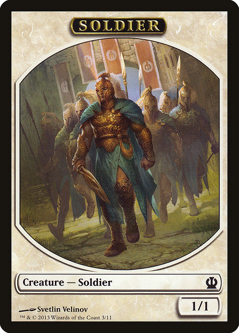Soldier from Theros Tokens