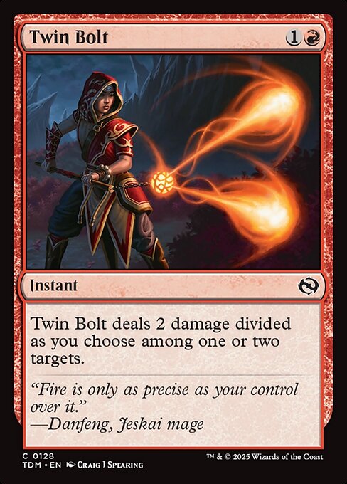 Twin Bolt highlighted card art