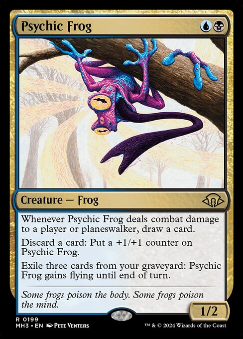 Psychic Frog from Modern Horizons 3
