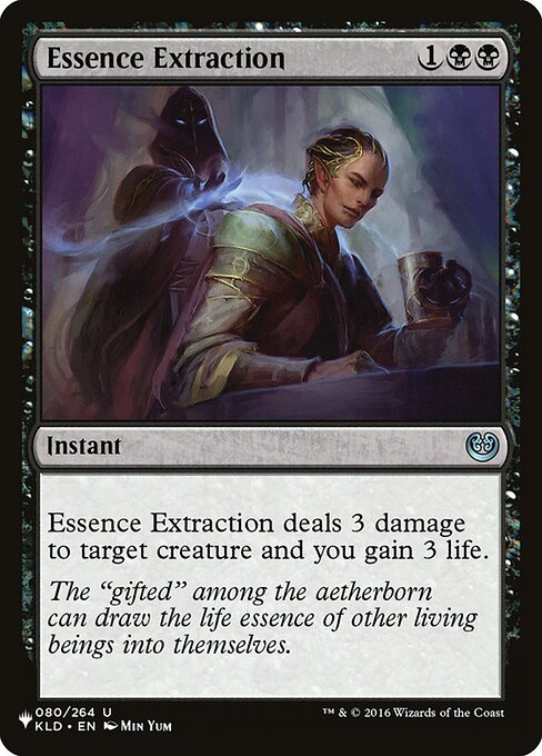Essence Extraction highlighted card art