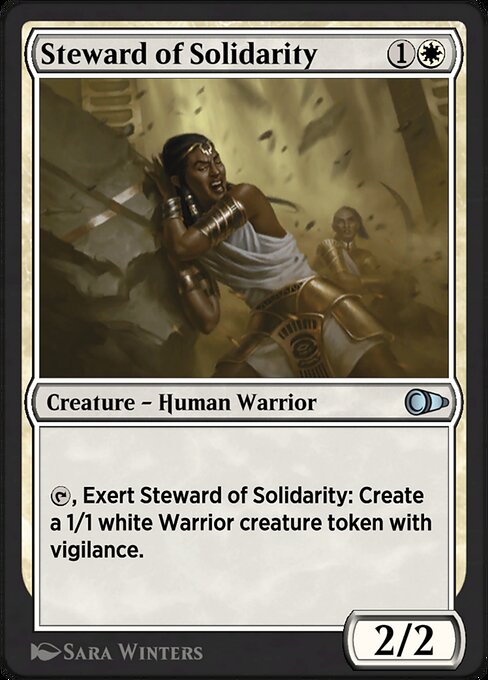 Steward of Solidarity highlighted card art