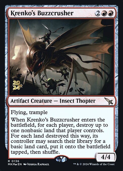 Krenko's Buzzcrusher from Murders at Karlov Manor Promos
