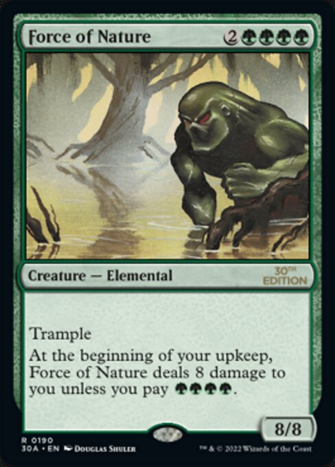Force of Nature highlighted card art